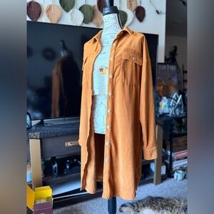 Women's Lightly Ribbed Shacket